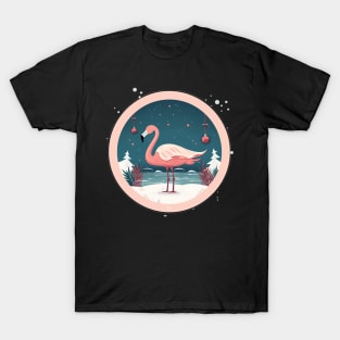 Flamingo Flock Sunset, Love Flamingos T-Shirt